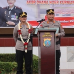 Pedang Pora Sambut AKBP Dhana, Sah Udur Resmi Tanggalkan Tongkat Komando Polres Siantar