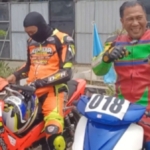 Hendra Pardede nomor urut 18 Peserta balap Wali Kota Siantar Cup Road Race.(ist)