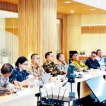Bupati Dairi Vickner Sinaga melakukan audiensi dengan Menteri Kesehatan RI Budi Gunadi Sadikin.(ist)