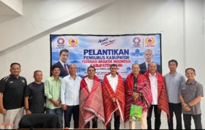 Pelantikan Pengurus Cabang Federasi Akuatik Indonesia (FAI) Kabupaten Dairi periode 2026–2030.(ist)