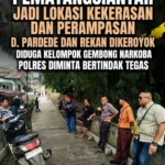 Dikeroyok dan Dirampas di Gang Bajigur Siantar, D. Pardede dan Rekannya Lapor Polisi