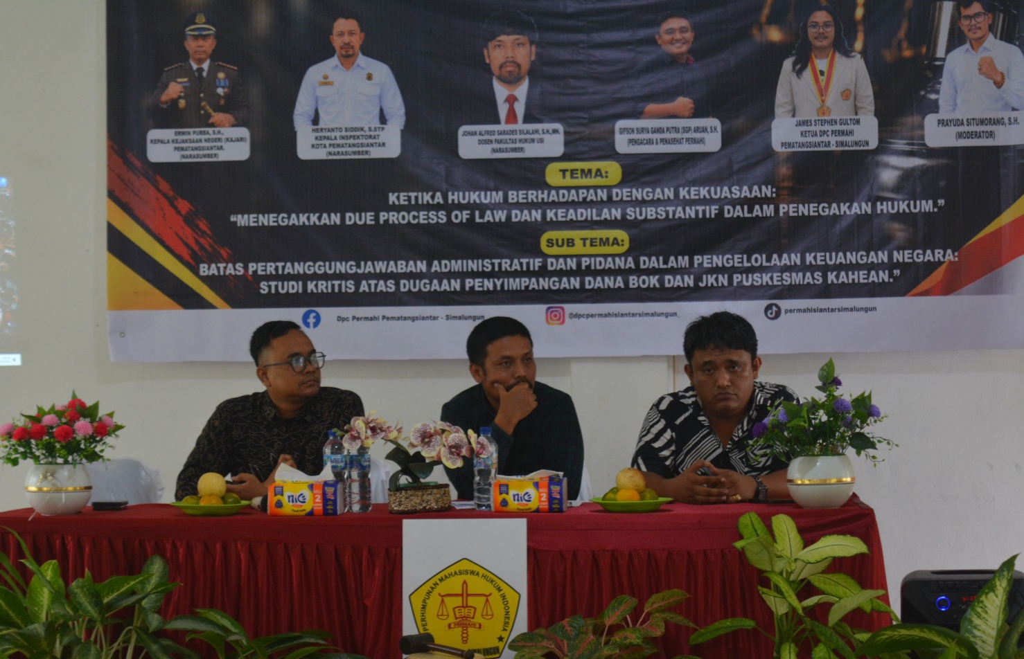 Acara MAPERCA DPC PERMAHI Siantar - Simalungun.(Hegi)