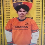 Ziw Agriva Simatupang (26), Terlapor kasus penggelapan mobil rental diamankan Polisi.(Hegi)